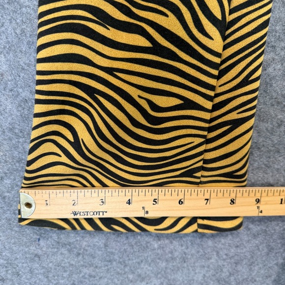 Hidden Cult Tiger Striped Jumpsuit Womens‎ XS Lace Up Wynn Pants Flared RARE - Picture 5 of 11